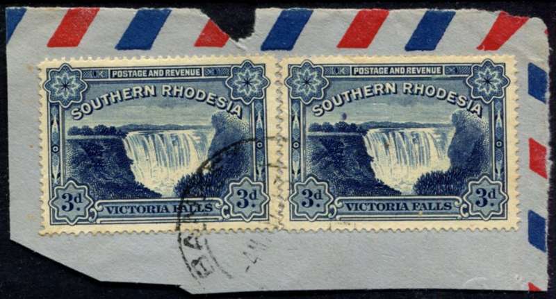 Southern Rhodesia - Used on Piece