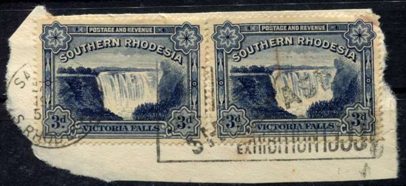 Southern Rhodesia - Used on Piece
