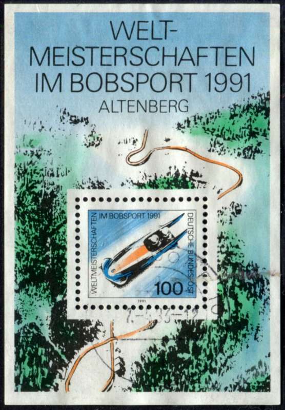 Germany/DDR - Sport - Miniature Sheet - 1991 - Used