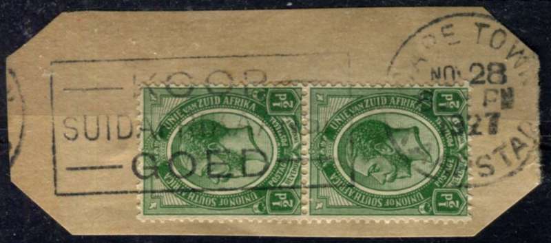 Union of SA - Used on Piece