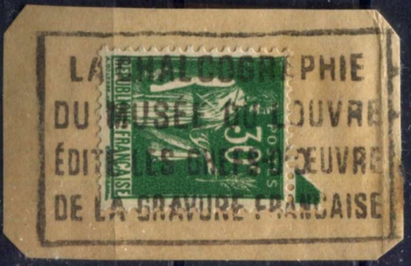 France - Used on Piece