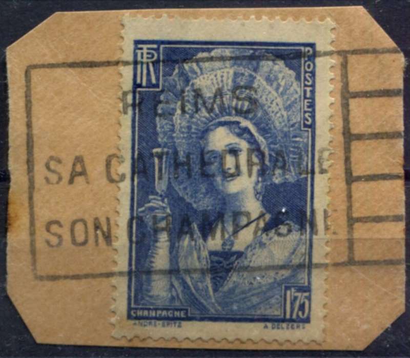 France - Used on Piece