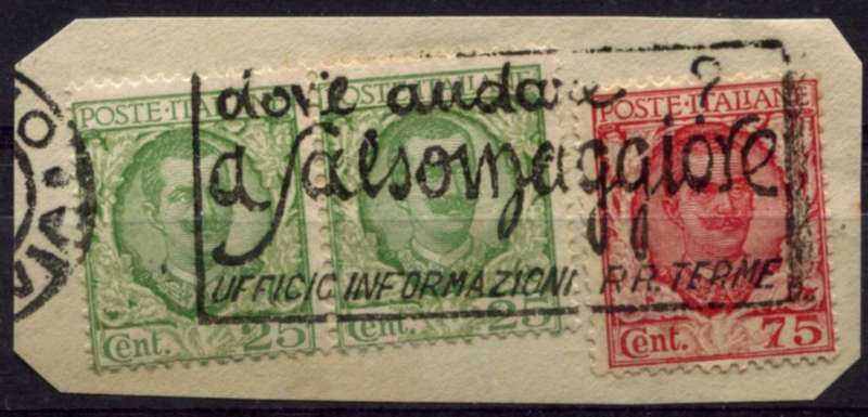 Italy - Used on Piece