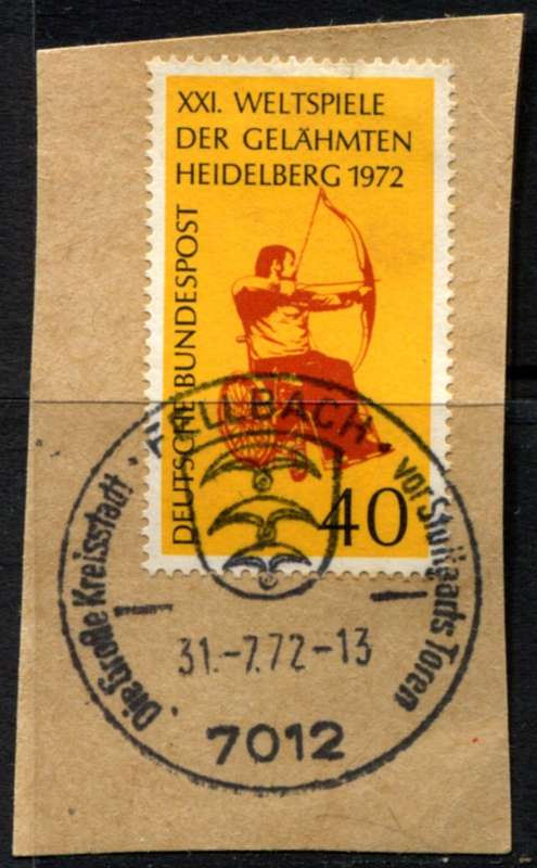 Germany/Federal - Used on Piece