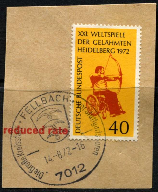Germany/Federal - Used on Piece