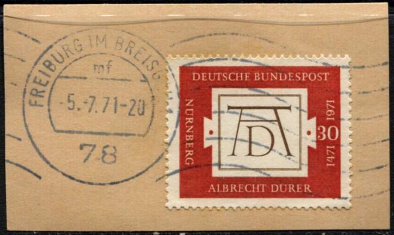 Germany/Federal - Used on Piece