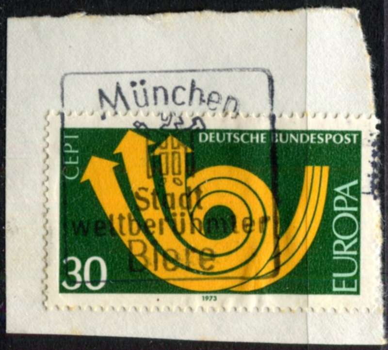 Germany/Federal - Used on Piece