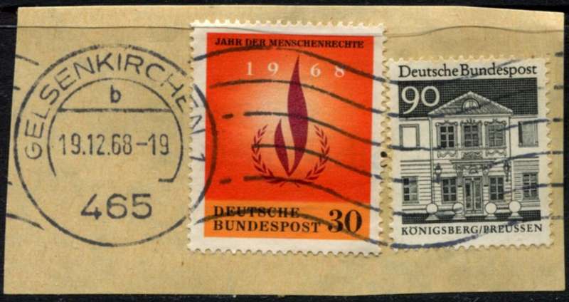 Germany/Federal - Used on Piece