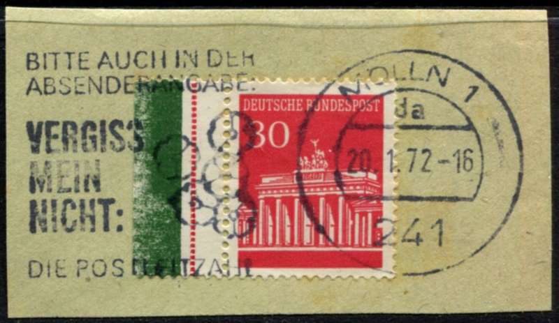 Germany/Federal - Used on Piece