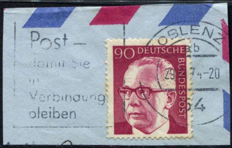 Germany/Federal - Used on Piece
