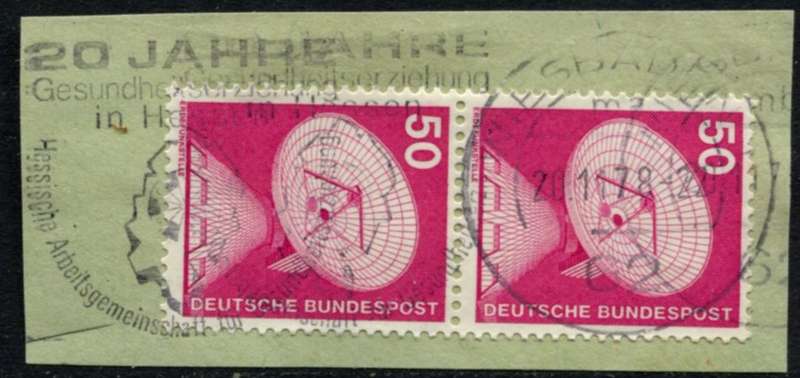 Germany/Federal - Used on Piece