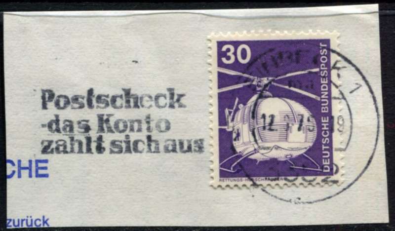 Germany/Federal - Used on Piece