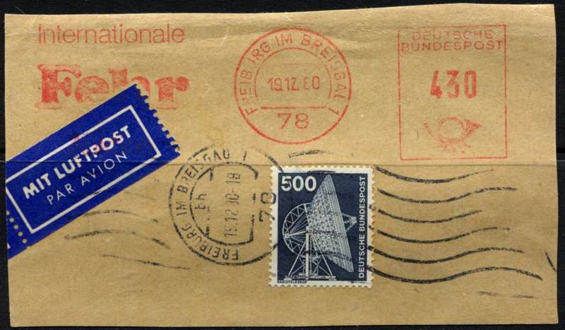 Germany/Federal - Used on Piece