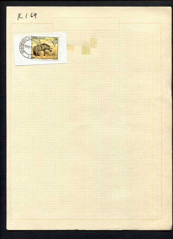 Botswana - 1 Stamp Mounted (Hinged) On Album Page
