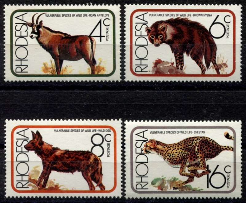Rhodesia - Animals - 1976 - MNH