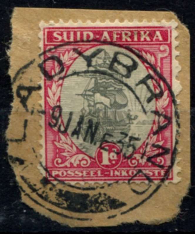 Union Of SA - Used On Piece