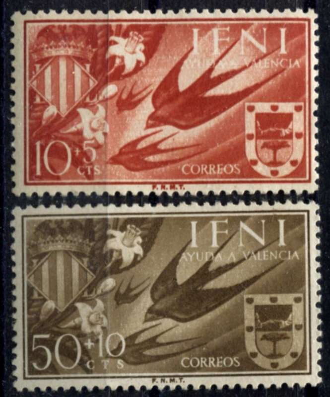 Spanish Colonies - Ifni - Birds - 1958 - MNH