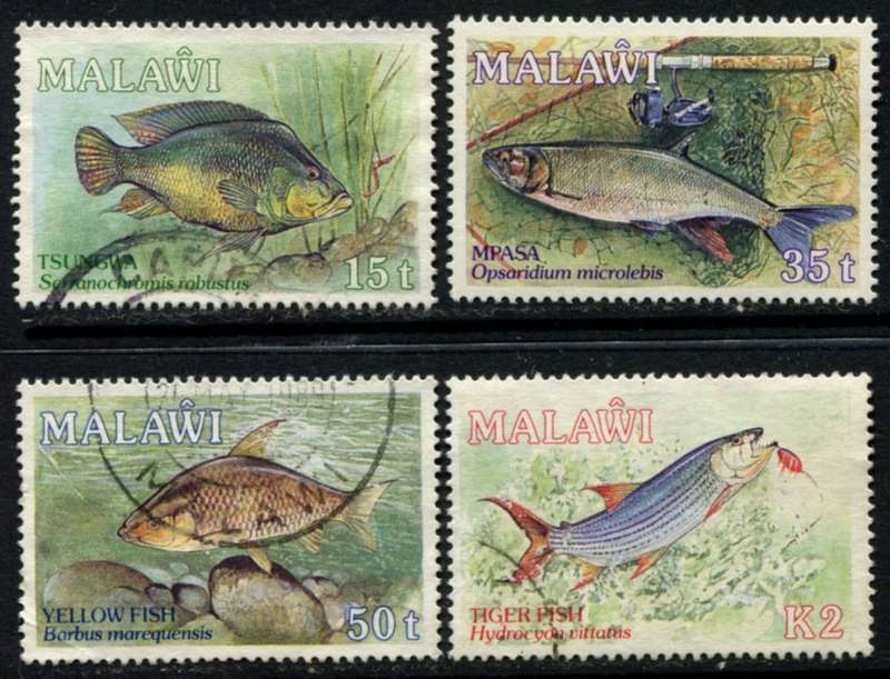 Malawi - Fish - 1989 - Used
