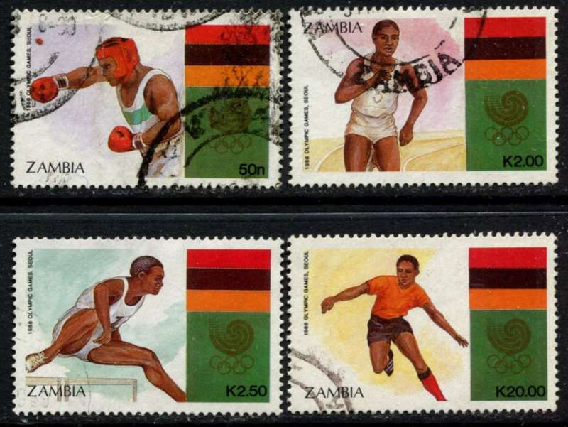 Zambia - Sport - 1988 - Used