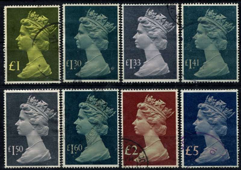 Great Britain - 1977/87 - Used