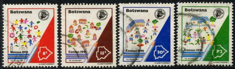 Botswana - 1991 - Used