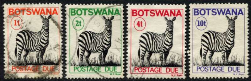 Botswana - 1977 - Perforation 14  - Used