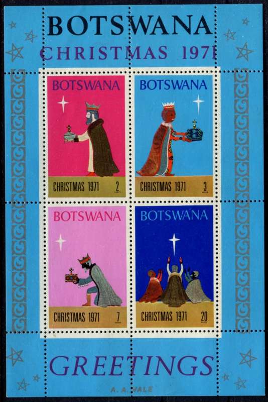 Botswana - Miniature Sheet - 1971 - MNH
