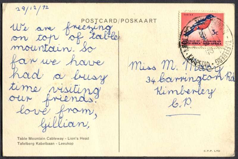 RSA - Post Card