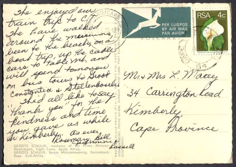 RSA - Post Card