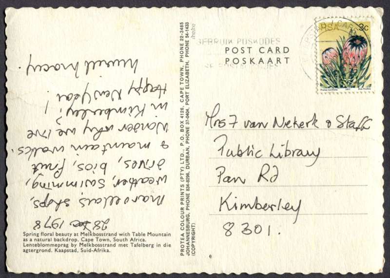 RSA - Post Card