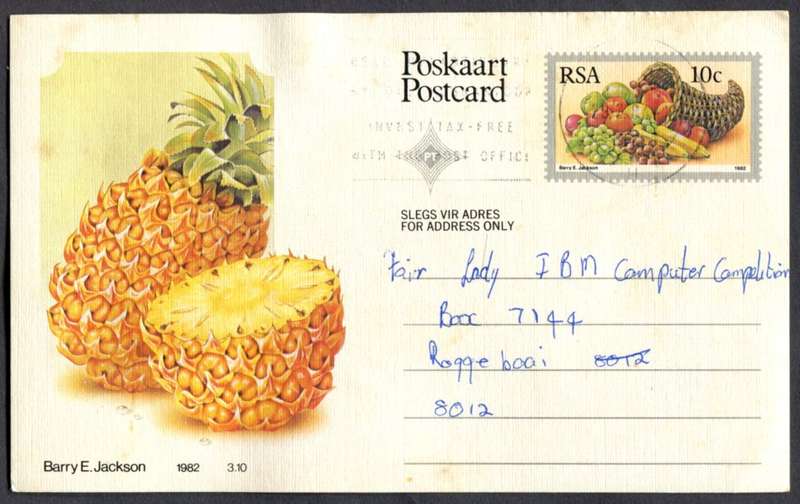 RSA - Post Card