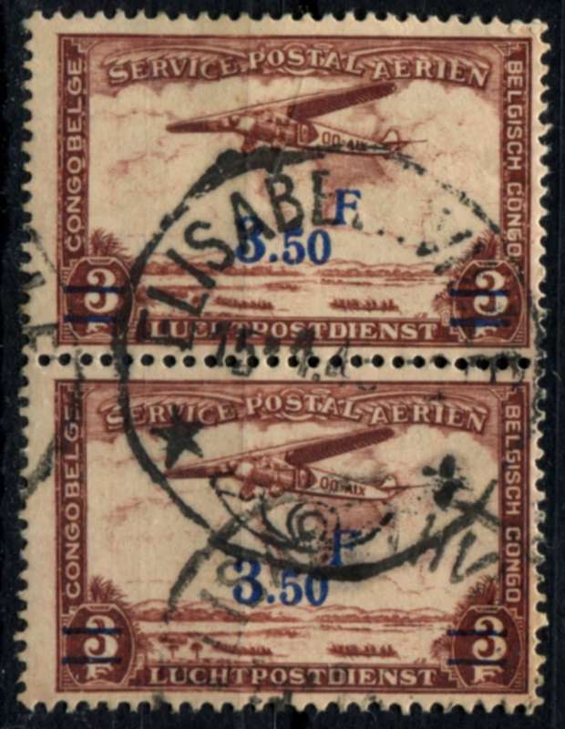 Belgium Congo - 1936 - Used - Some Separation