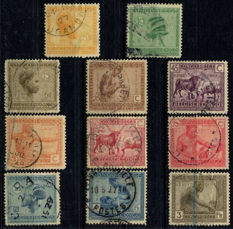 Belgium Congo - 1923 - Used