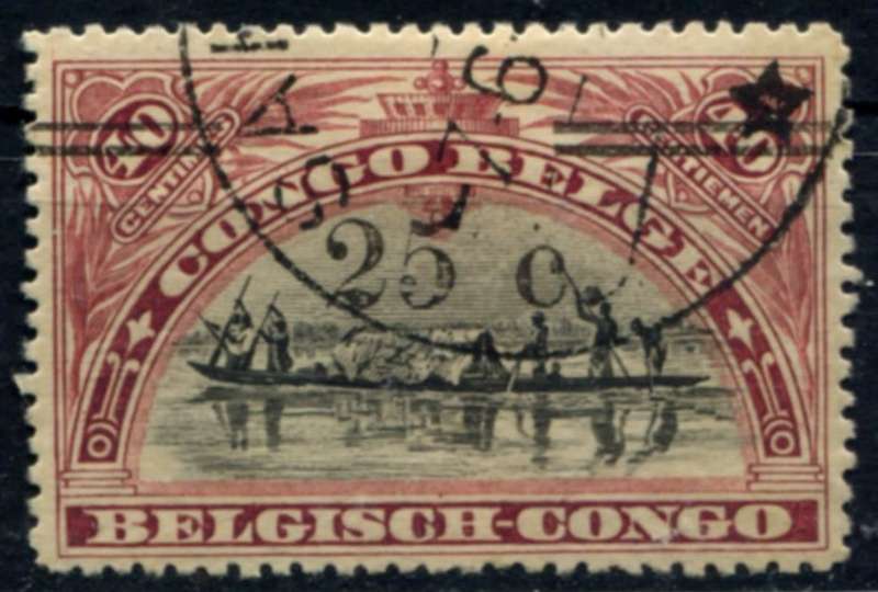 Belgium Congo - 1922 - Used