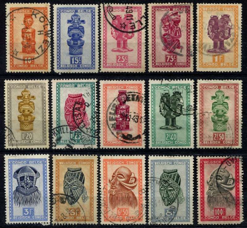 Belgium Congo - 1947 - Used