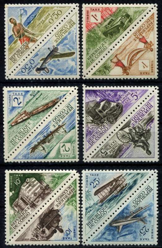 Congo - Transport - 1961 - MNH