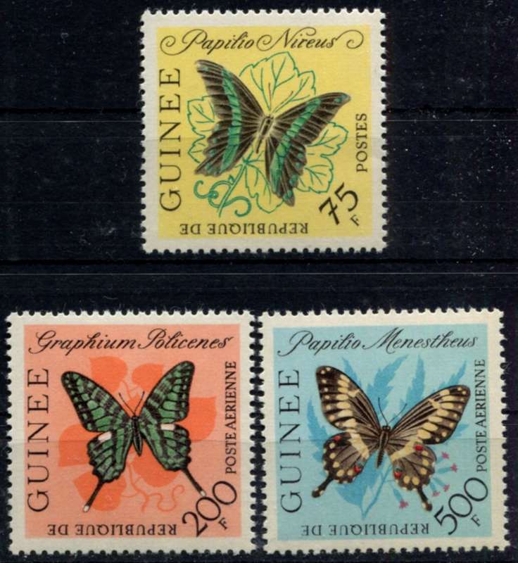 Guinee - Butterflies - 1963 - MNH