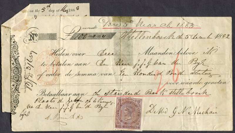 Cape Of Good Hope - Revenue Document