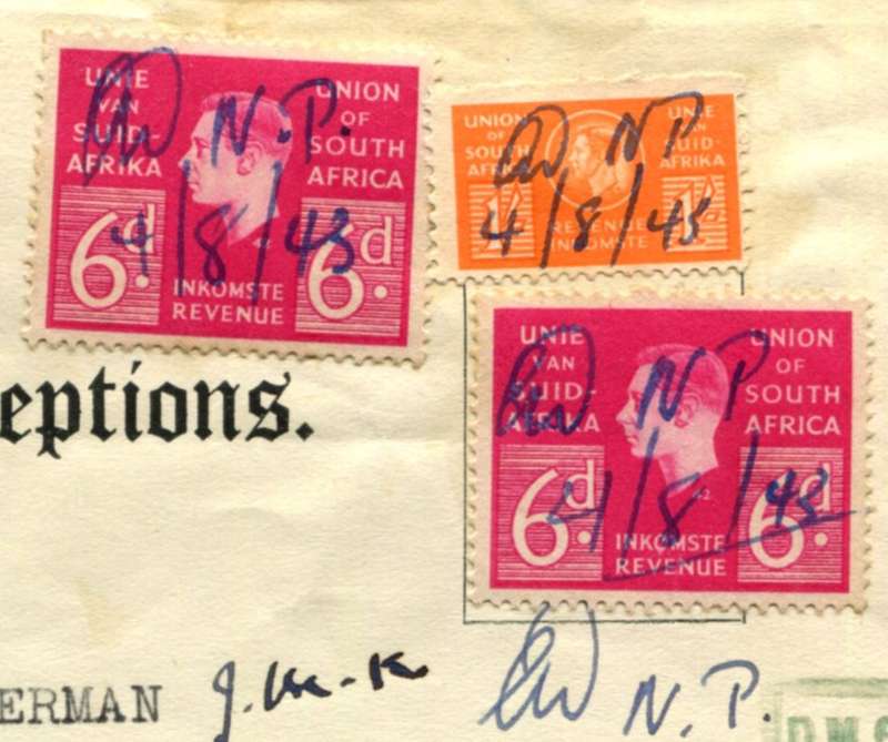 Union Of SA - Revenue Document
