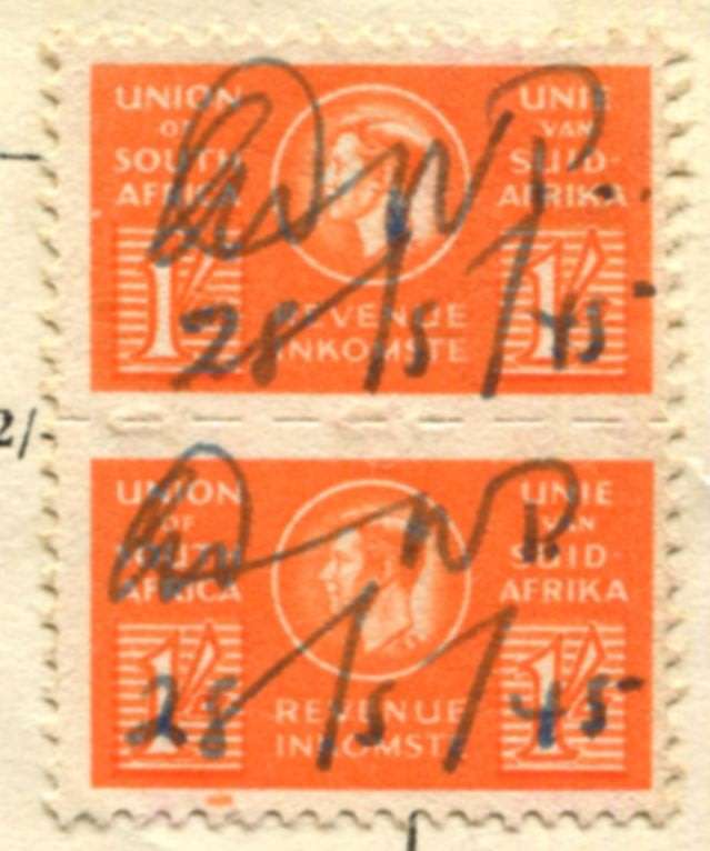 Union Of SA - Revenue Document