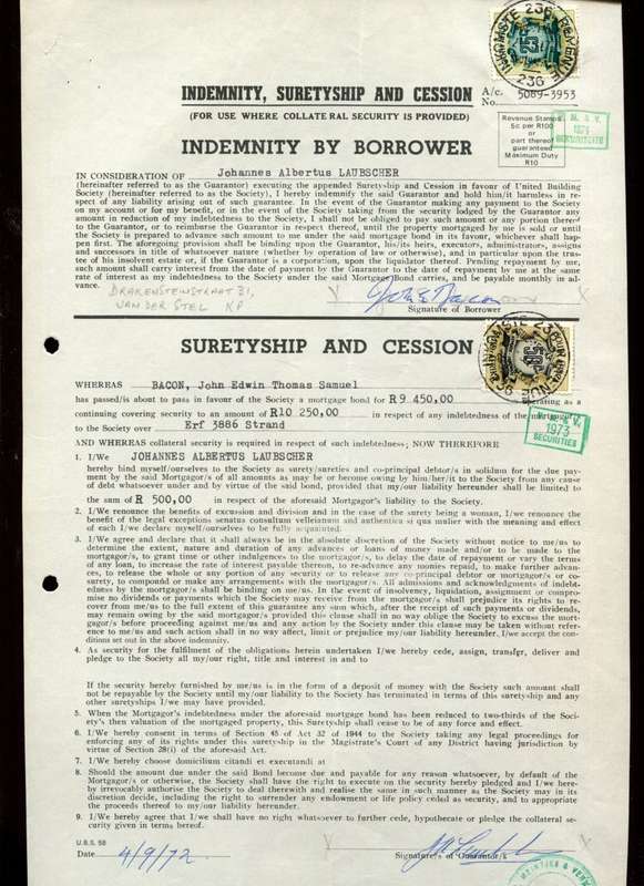 RSA - Revenue Document