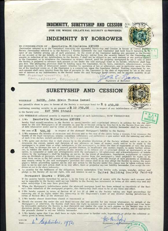 RSA - Revenue Document