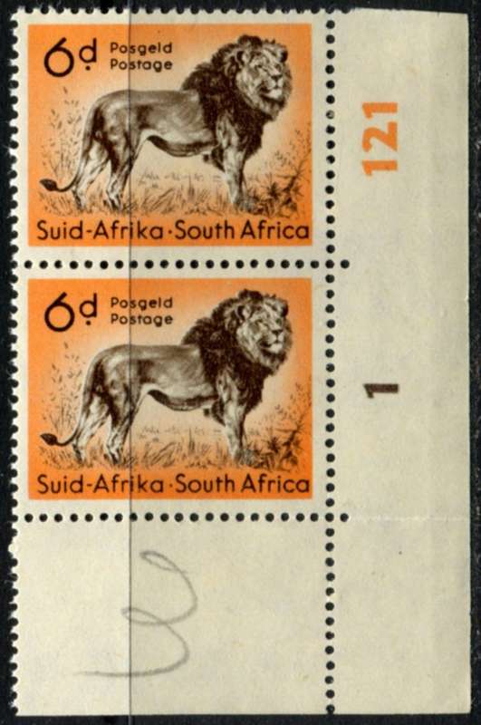 Union of SA - Control Pair - 1959 - MNH