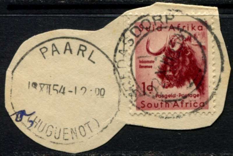 Union of SA - Used on Piece