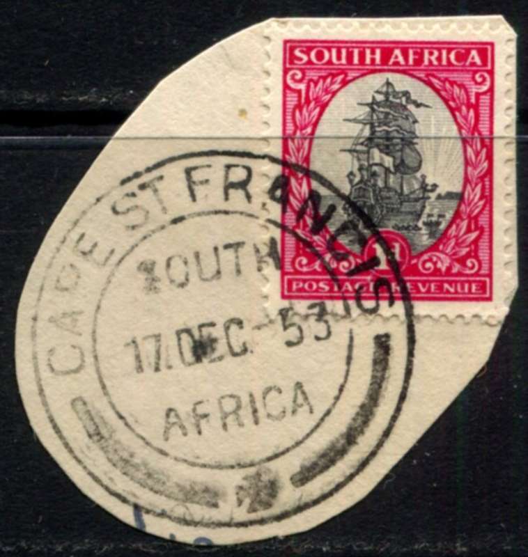 Union of SA - Used on Piece