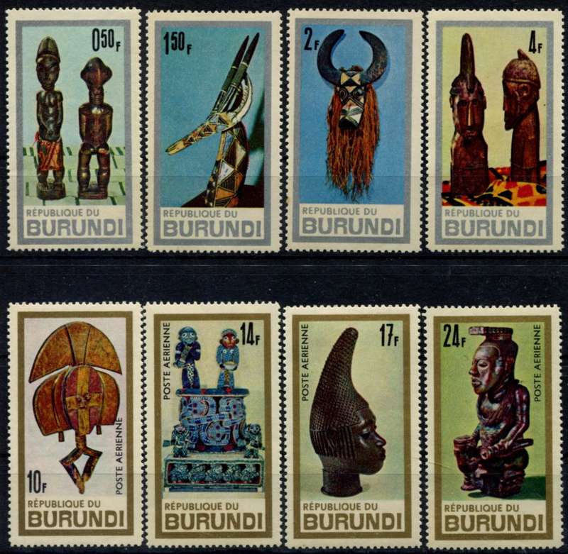 Burundi - 1967 - MNH - Some Toning