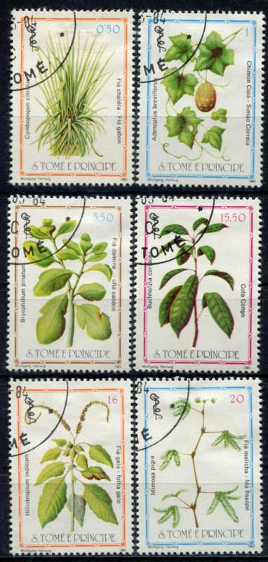 St. Thomas and Prince Islands - Plants - Used