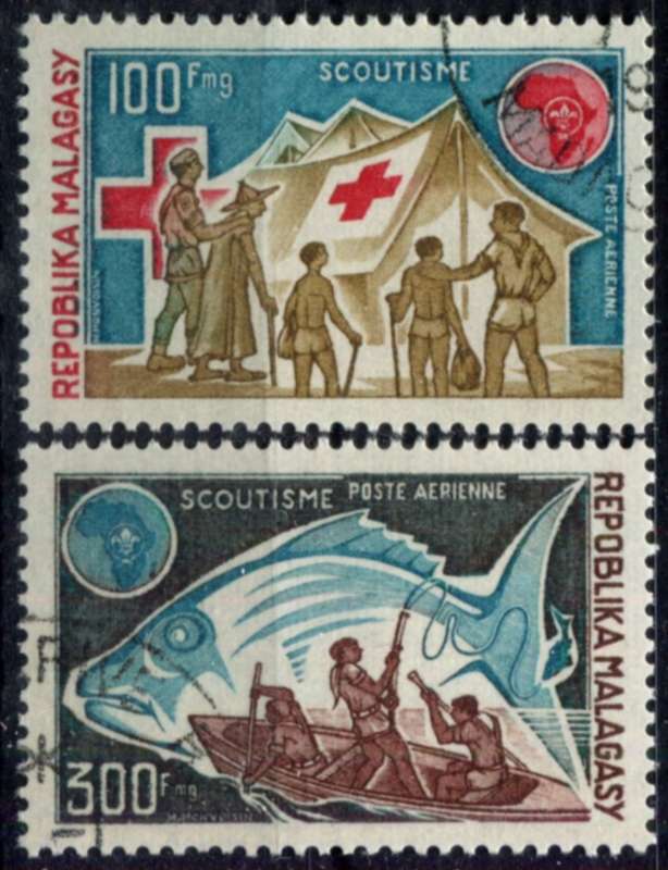 Malagasy - Scouts - 1974 - Used(CTO)