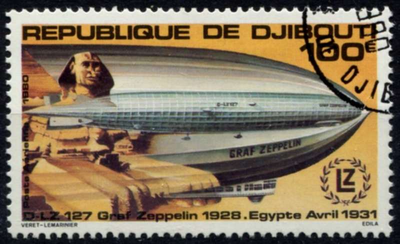 Djibouti - Aircraft - 1980 - Used