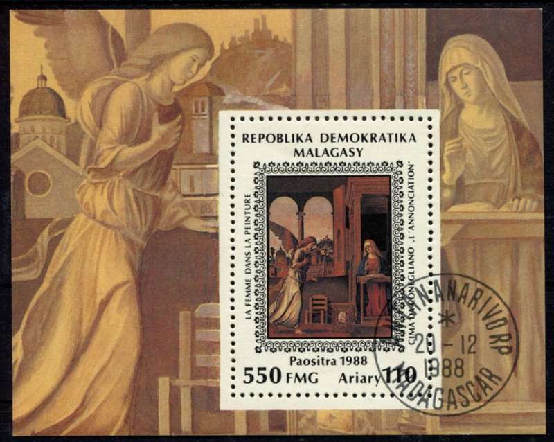 Malagasy - Miniature Sheet - 1989 - Used